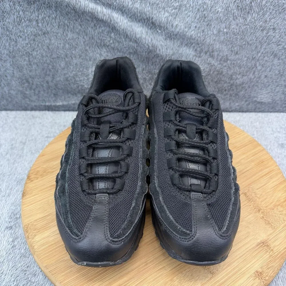 Nike Air Max 95 Shoes Boys Size 6.5Y Black Running Casual Sneakers 307565-055